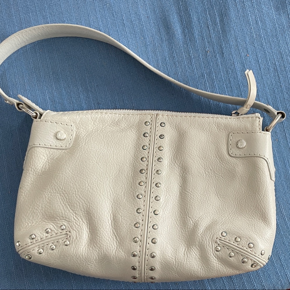 MICHAEL Michael Kors Cream Studded Shoulder Bag